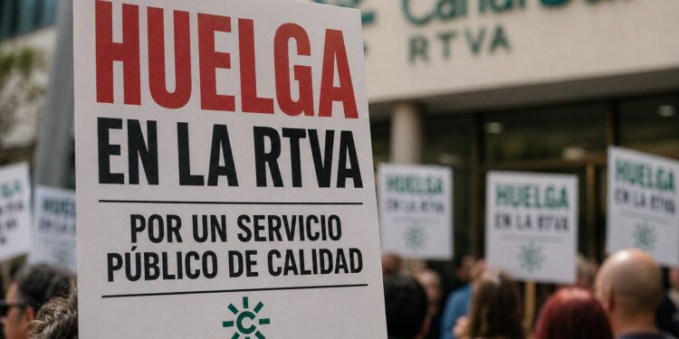 Los trabajadores de la RTVA convocan huelga en plena campaña electoral para denunciar precariedad y uso partidario