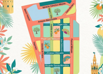 Plano actualizado de la Feria de Sevilla 2026