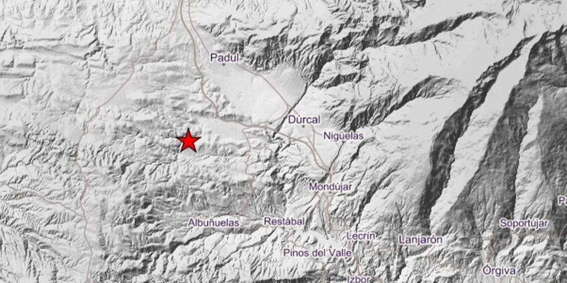 Un terremoto leve con epicentro en Padul se deja sentir en Granada capital sin causar daños