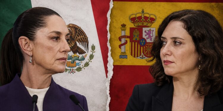 Sheinbaum carga contra Ayuso y tacha de “ridiculez” el homenaje a Hernán Cortés en México