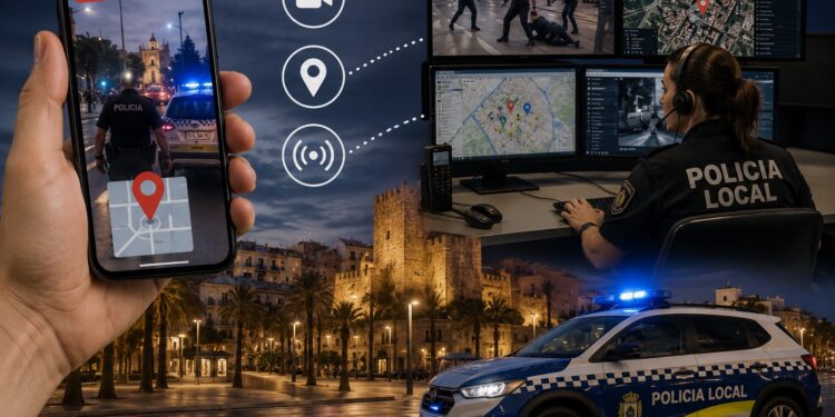 Almería permitirá enviar imágenes y ubicación en tiempo real desde el móvil para actuar ante emergencias