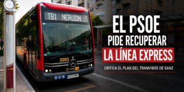El PSOE pide recuperar la Línea Express de Sevilla Este y acusa al gobierno de Sanz de improvisar con el tranvibús