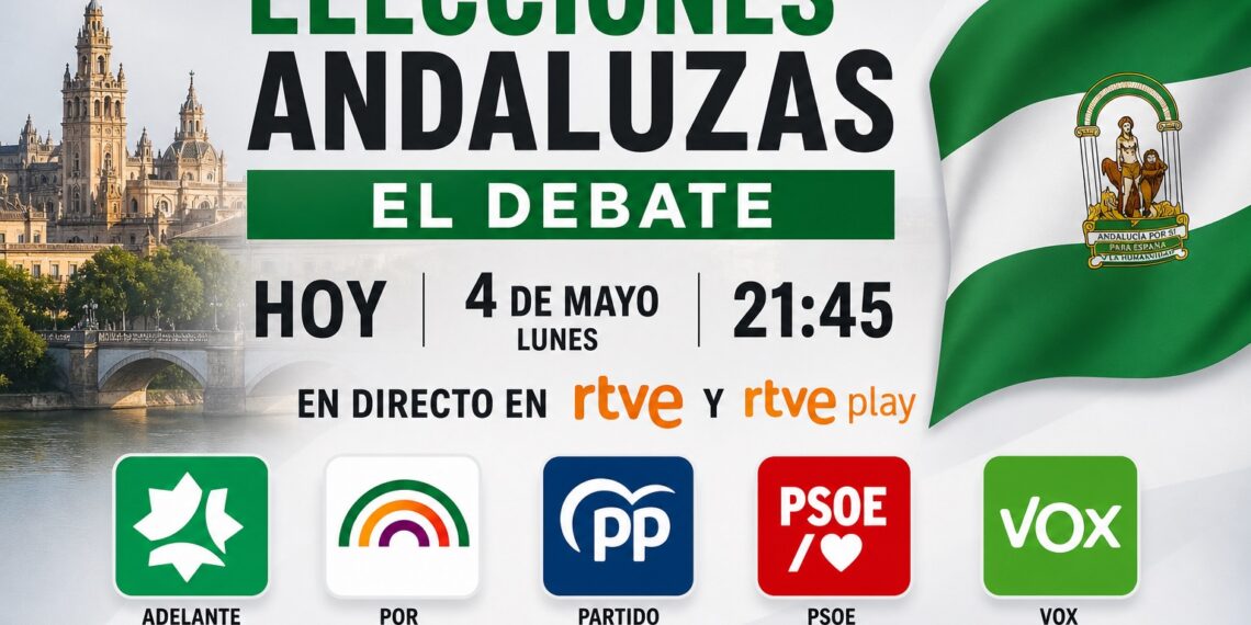 RTVE emitirá este 4 de mayo el primer gran debate de las elecciones andaluzas
