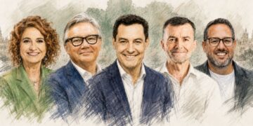 Moreno y Vox en Andalucía abren una negociación tras las elecciones andaluzas