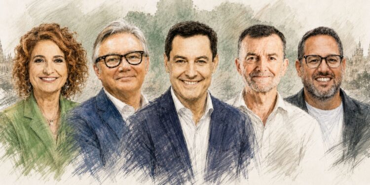 Moreno y Vox en Andalucía abren una negociación tras las elecciones andaluzas