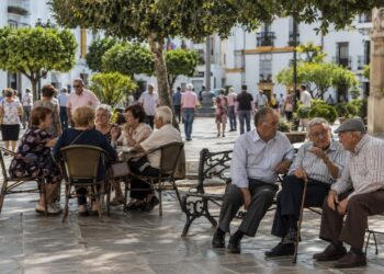 Pensionistas andaluces beneficiarios de la subida de la pensión media en Andalucía