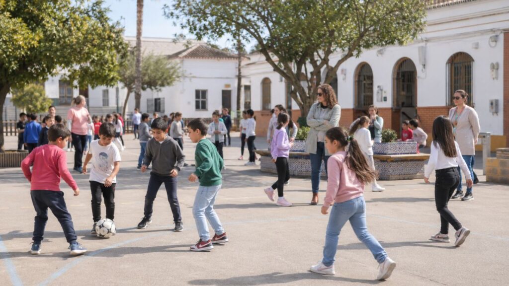 Calendario escolar Sevilla 2026 con puentes y días festivos del curso 2026/27