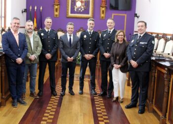 Jaén incorpora tres nuevos policías locales para reforzar el servicio en la ciudad