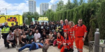 El 061 forma a 60 agentes de la Policía Nacional en Granada para actuar en atentados y emergencias con múltiples víctimas