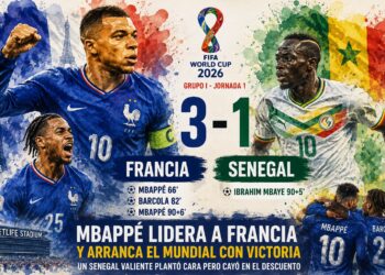 Francia 3-1 Senegal: Mbappé despierta a los Bleus y evita la sorpresa africana en el estreno del Mundial 2026
