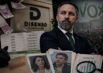 Vox y la sombra de su financiación: los 13 millones enviados a la fundación de Abascal reavivan las denuncias internas sobre opacidad económica