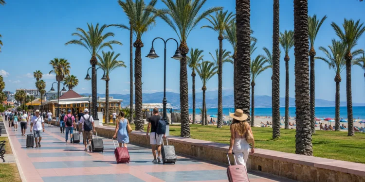 Paseo Marítimo de Torremolinos, Málaga - Andalucía