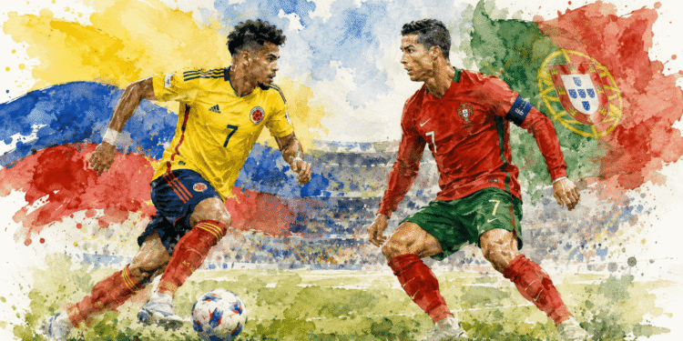 Colombia – Portugal: duelo por el liderato del Grupo K