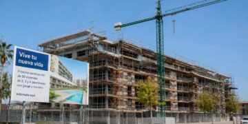 Bloques de viviendas en Andalucía para ilustrar el aumento de las ejecuciones hipotecarias en Andalucía