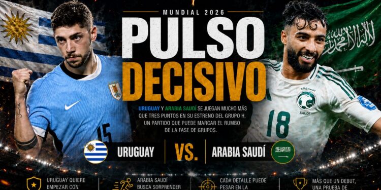 Uruguay ante Arabia Saudí