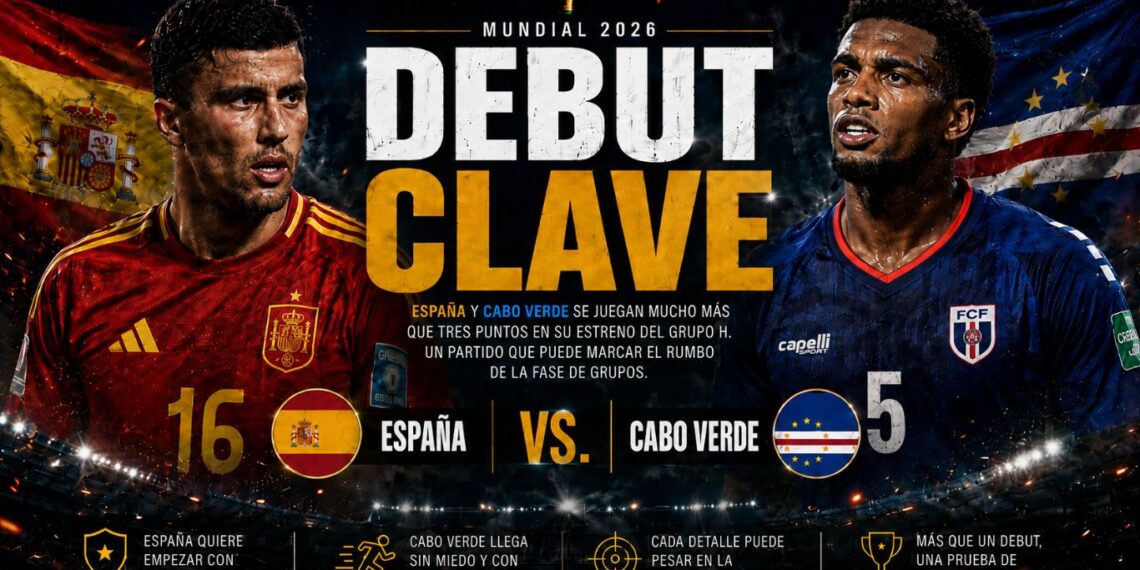 España prepara su debut ante Cabo Verde