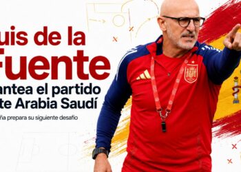 Luis de la fuente prepara a España para su segundo partido en el Mundial