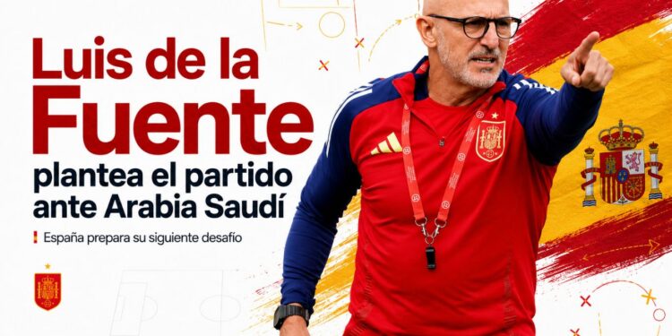 Luis de la fuente prepara a España para su segundo partido en el Mundial