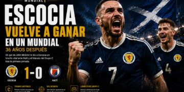 Escocia vuelve a ganar en un Mundial 36 años después y toma el mando del Grupo C