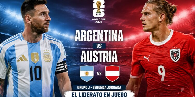 Argentina y Austria se juegan el liderato del Grupo J en un duelo entre aspirantes