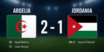 Argelia remonta ante Jordania y consigue una victoria decisiva en la Copa del Mundo de 2026