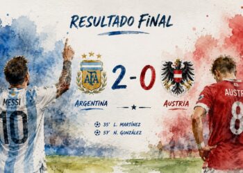 Messi decide de nuevo: Argentina vence a Austria por 2-0 y consolida el liderato en el Mundial de 2026