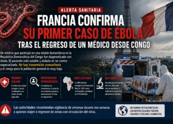 Francia confirma su primer caso de ébola tras el regreso de un médico desde Congo