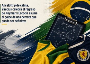 Ancelotti pide calma, Vinícius celebra el regreso de Neymar y Escocia asume el golpe de una derrota que puede ser definitiva