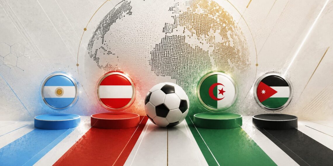 Grupo J define a sus clasificados: Argentina y Austria avanzan directamente y Argelia sigue en el Mundial como una de las mejores terceras