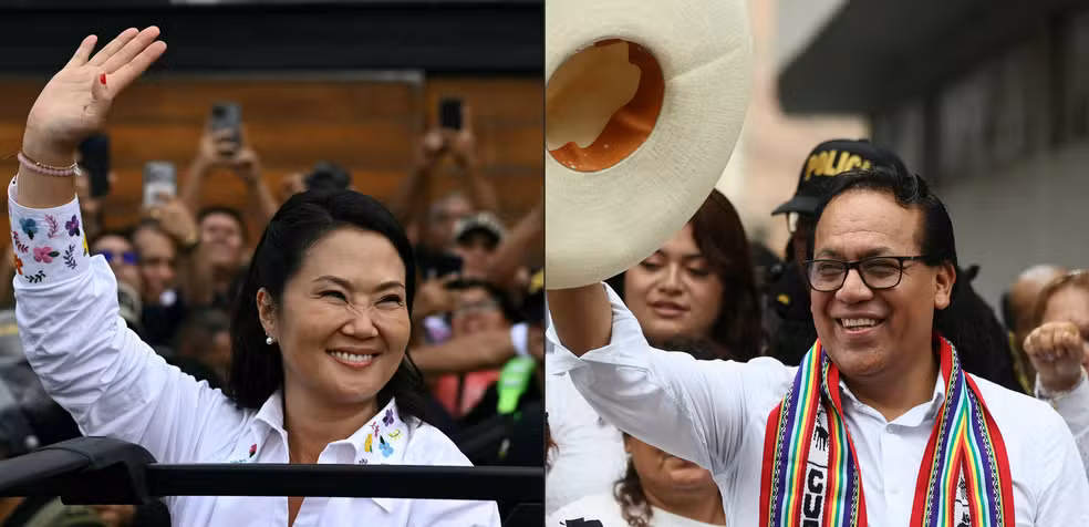 Perú decide voto a voto entre continuidad y cambio en una de las elecciones más reñidas de su historia reciente