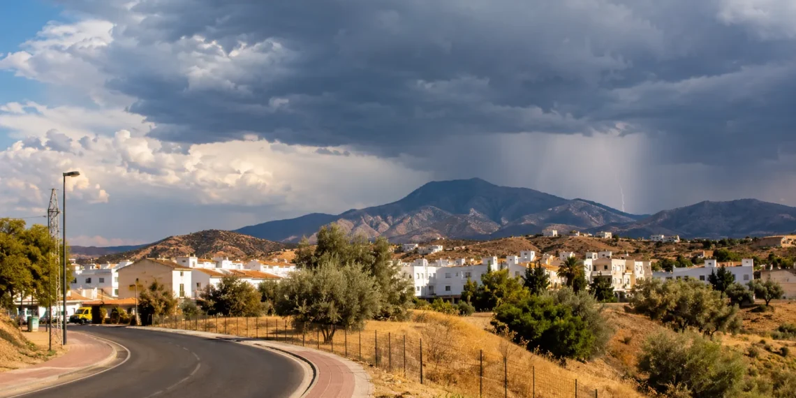calor extremo y granizos en Andalucía