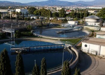 Depuradora del Guadalhorce en Málaga