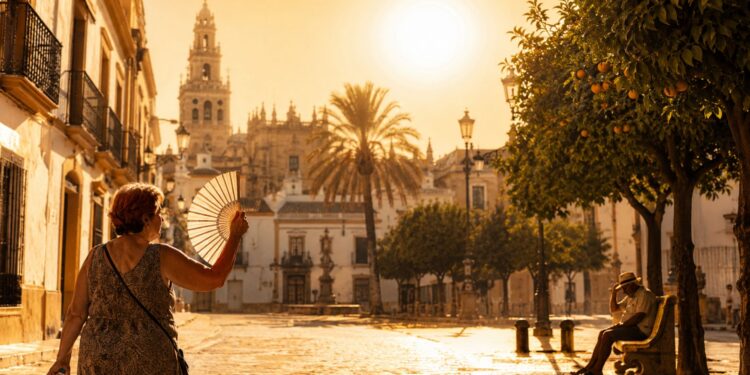 Ola de calor en Andalucía durante el inicio del verano