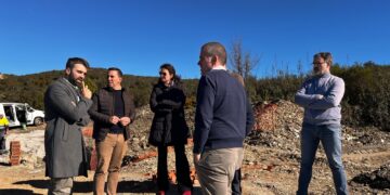 Diputación de Sevilla caminos rurales dañados por las borrascas