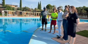 Piscinas municipales de Jaén durante la temporada de verano