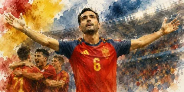 Mikel Merino mete a España en semifinales del Mundial