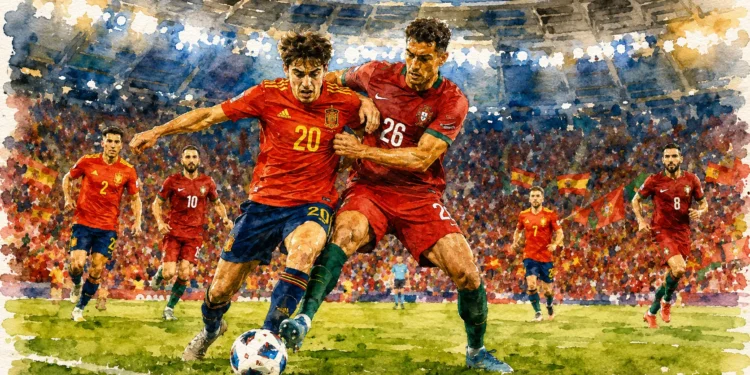 España-Portugal Mundial 2026 en el duelo de octavos de final en Dallas