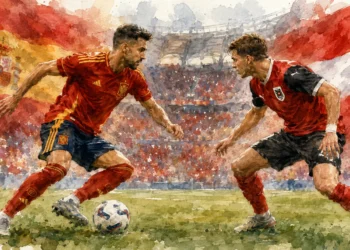 España busca ante Austria romper su barrera mundialista en las eliminatorias del Mundial 2026