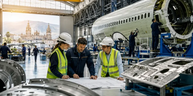 Industria aeroespacial andaluza presenta resultados récord de facturación y empleo en 2025