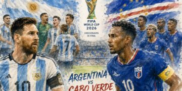 Argentina y Cabo Verde afrontan un duelo inédito con un billete para los octavos de final en juego