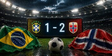 Haaland acaba con el sueño de Brasil y clasifica a Noruega para los cuartos de final