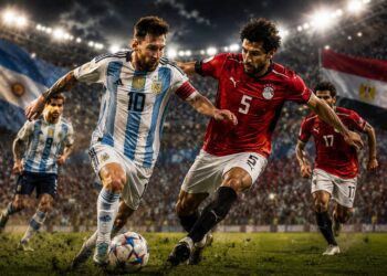 Argentina protagoniza una remontada memorable, derrota a Egipto por 3-2 y avanza a los cuartos de final del Mundial