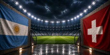 Argentina supera a Suiza en la prórroga, vence por 3-1 y se clasifica para las semifinales del Mundial