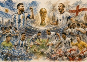 Argentina e Inglaterra se juegan un lugar en la final de la Copa del Mundo
