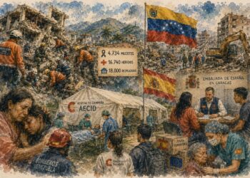Los fallecidos por el terremoto en Venezuela ascienden a 4.734 mientras España mantiene su apoyo a los afectados