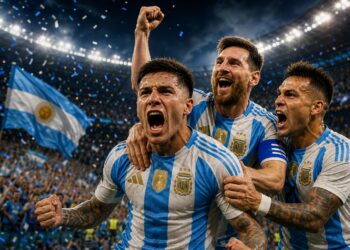 Argentina encuentra fuerzas en el tramo final, remonta ante Inglaterra y regresa a la final de la Copa del Mundo