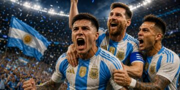 Argentina encuentra fuerzas en el tramo final, remonta ante Inglaterra y regresa a la final de la Copa del Mundo