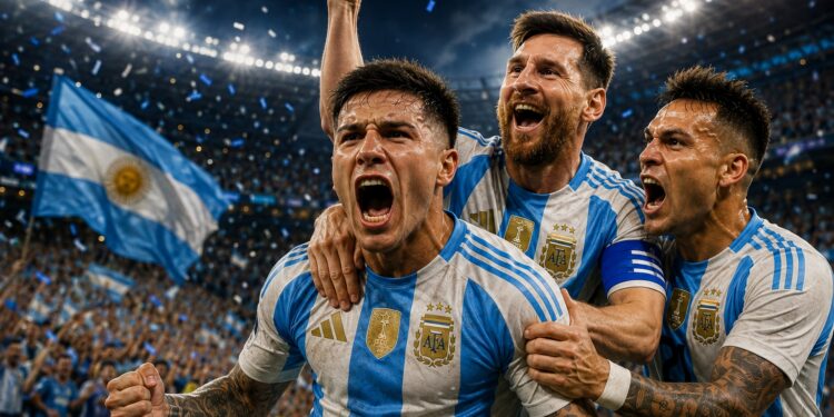Argentina encuentra fuerzas en el tramo final, remonta ante Inglaterra y regresa a la final de la Copa del Mundo