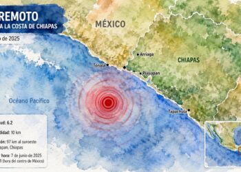Un seísmo de magnitud 7,4 frente a las costas de México pone en alerta al Pacífico por riesgo de tsunami