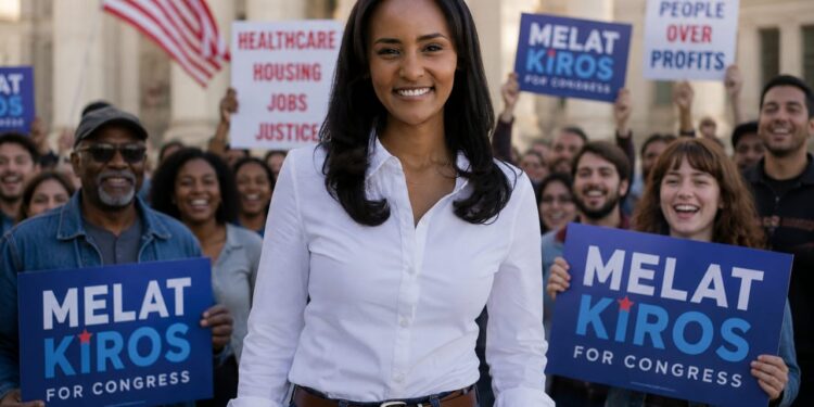Melat Kiros irrumpe en la política estadounidense tras derrotar a una histórica congresista demócrata en Colorado